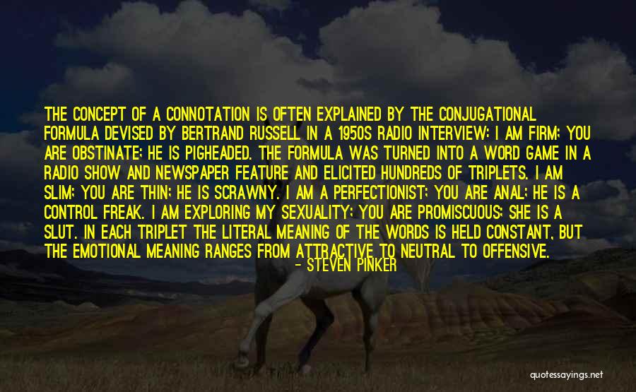 A Promiscuous Quotes By Steven Pinker A Promiscuous Quotes By Steven Pinker