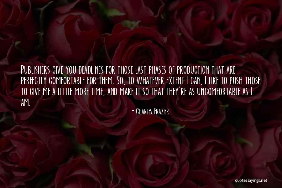 A Publishers Quotes By Charles Frazier A Publishers Quotes By Charles Frazier