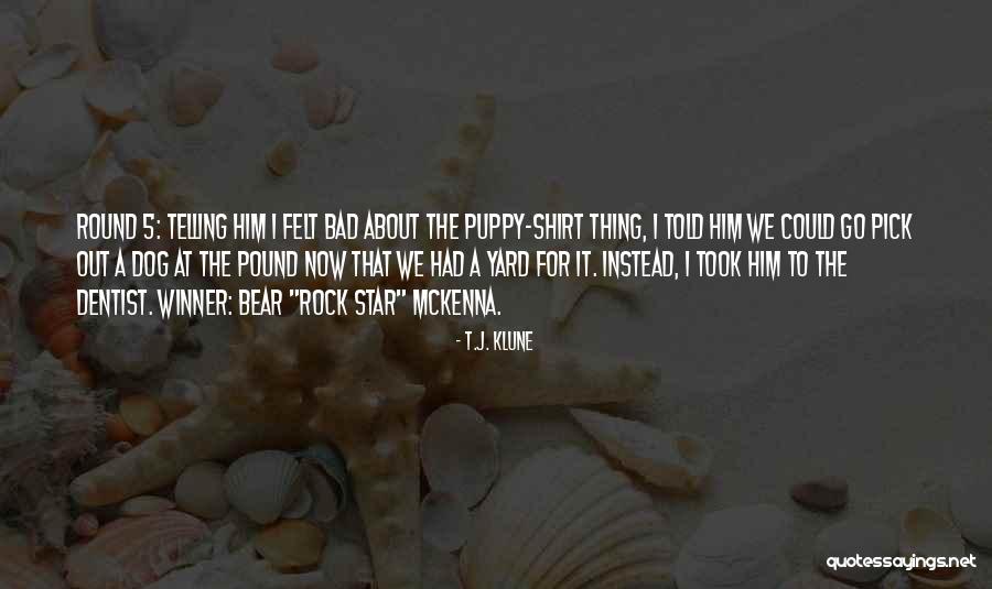 A Puppy Quotes By T.J. Klune A Puppy Quotes By T.J. Klune