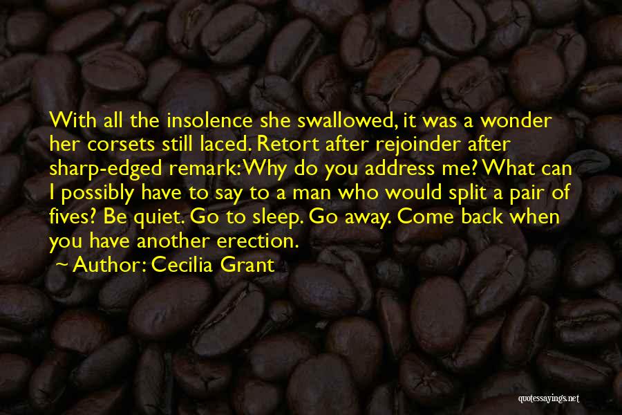 A Quiet Man Quotes By Cecilia Grant