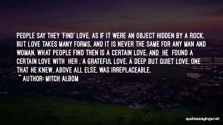 A Quiet Man Quotes By Mitch Albom