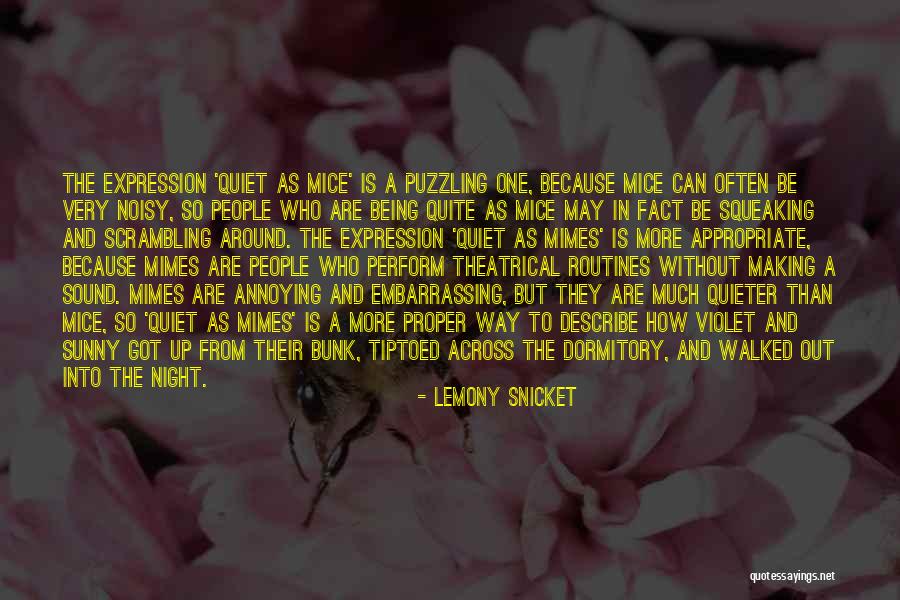 A Quiet Night Quotes By Lemony Snicket