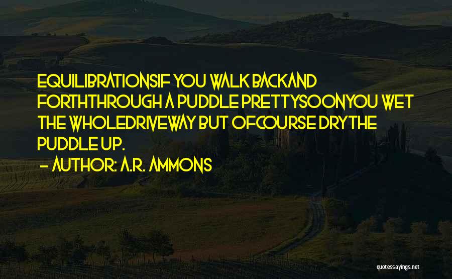 A.R. Ammons Quotes 1862676