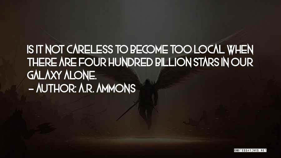 A.R. Ammons Quotes 597581