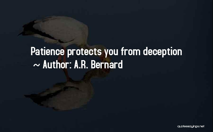 A.R. Bernard Quotes 739065