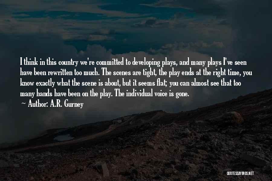 A.R. Gurney Quotes 532568