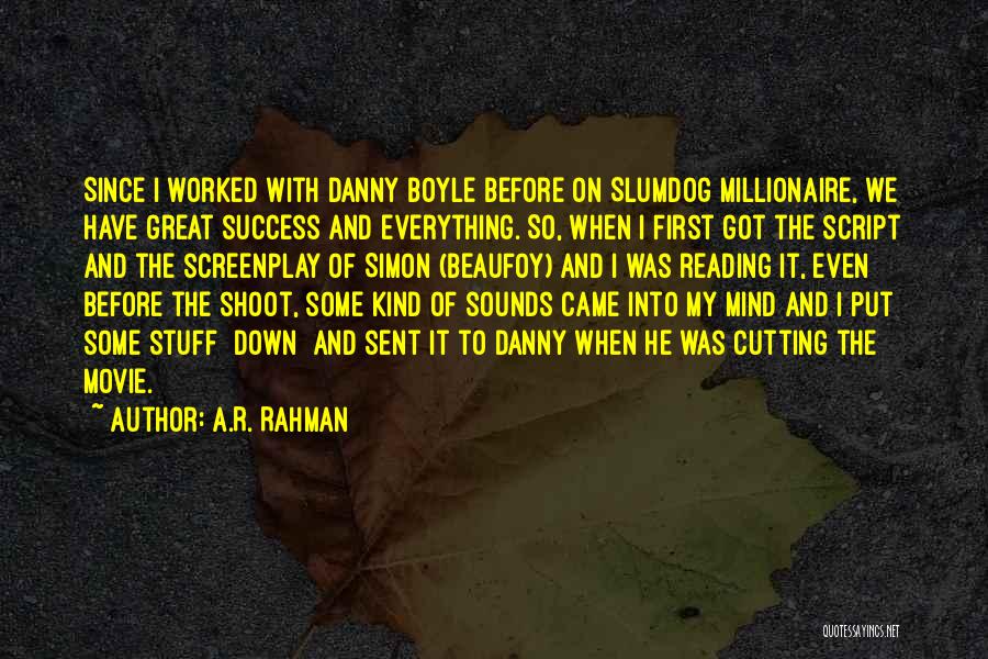 A.R. Rahman Quotes 124327