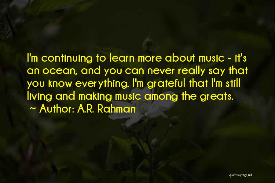 A.R. Rahman Quotes 1255705