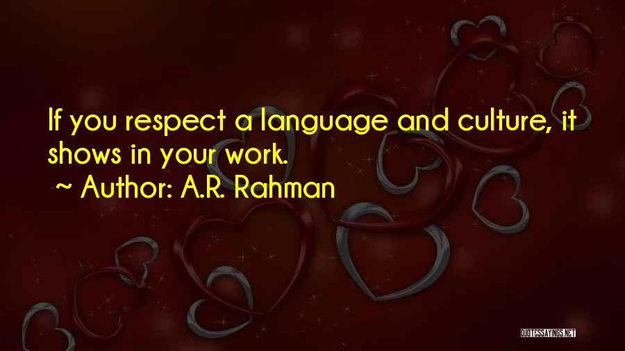 A.R. Rahman Quotes 237881