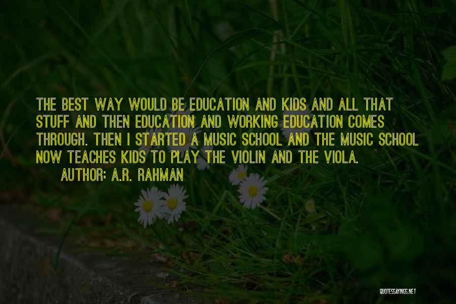 A.R. Rahman Quotes 481241