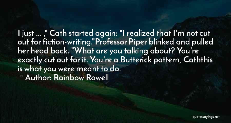 A Rainbow Quotes By Rainbow Rowell