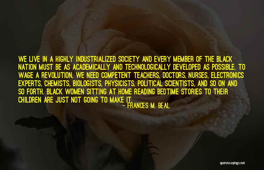 A Reading Nation Quotes By Frances M. Beal A Reading Nation Quotes By Frances M. Beal