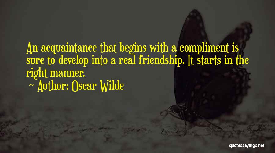 A Real Friendship Quotes By Oscar Wilde