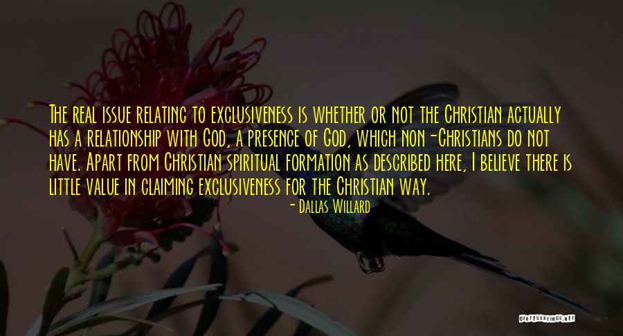 A Real Relationship Has Quotes By Dallas Willard A Real Relationship Has Quotes By Dallas Willard