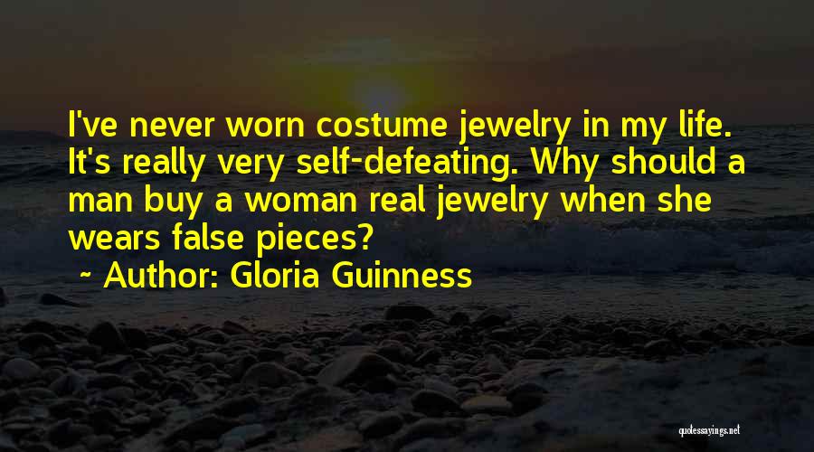 A Real Woman Quotes By Gloria Guinness