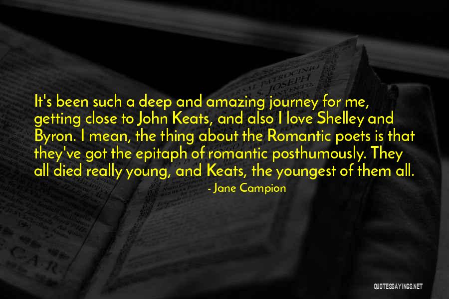 A Really Deep Love Quotes By Jane Campion A Really Deep Love Quotes By Jane Campion