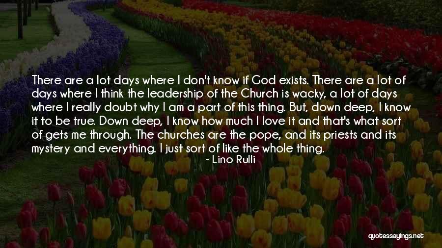 A Really Deep Love Quotes By Lino Rulli A Really Deep Love Quotes By Lino Rulli