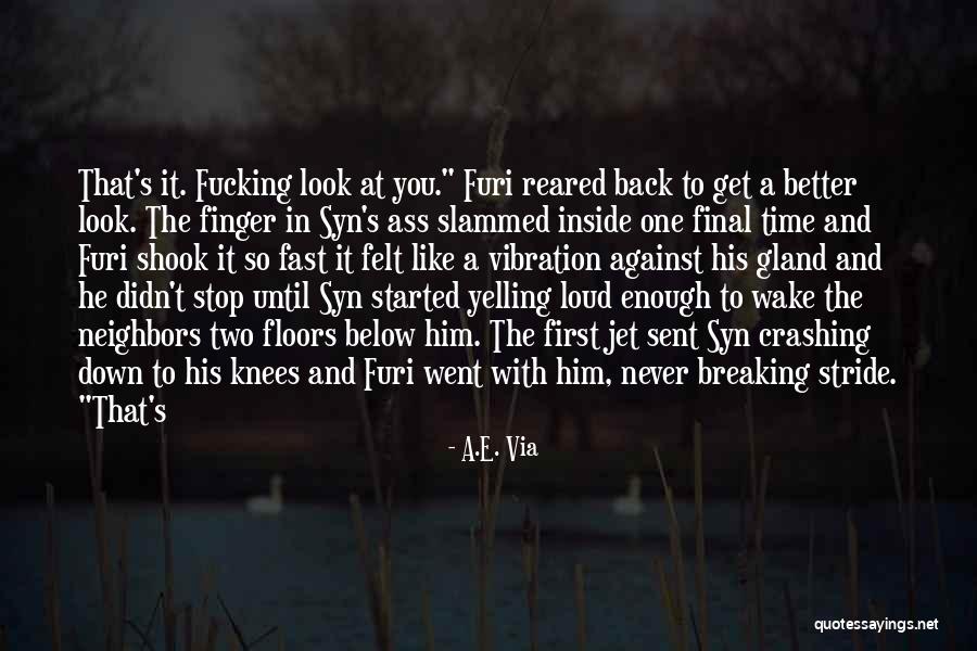 A Really Fast Finger Quotes By A.E. Via A Really Fast Finger Quotes By A.E. Via
