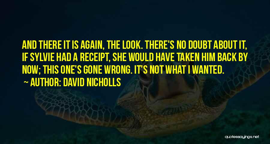 A Relationship Ending Quotes By David Nicholls