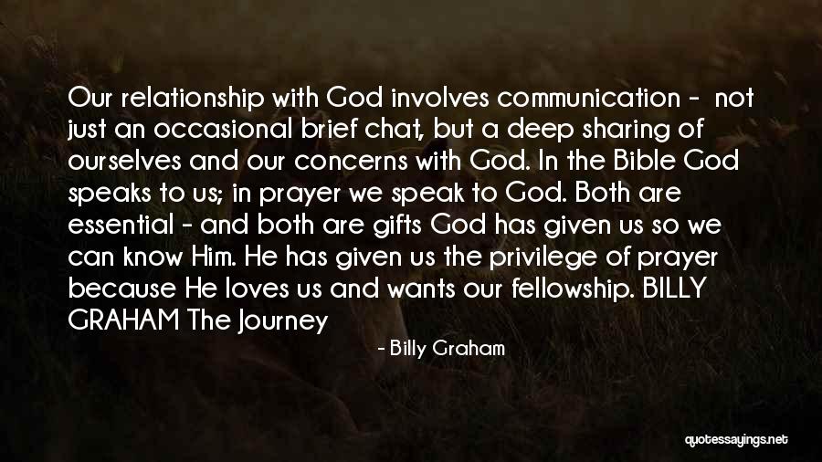 A Relationship With God Quotes By Billy Graham