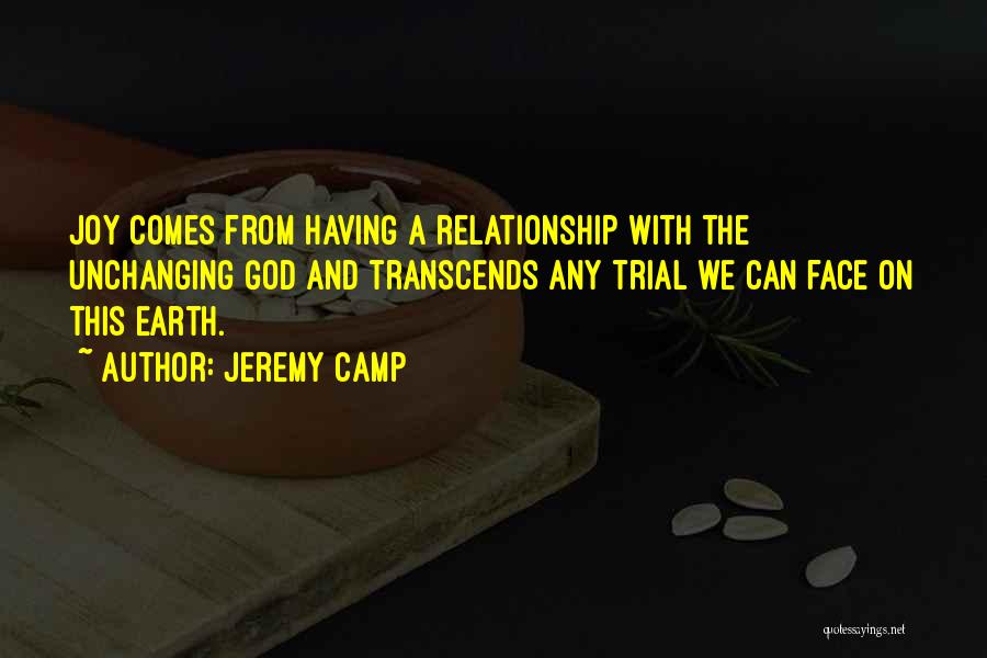 A Relationship With God Quotes By Jeremy Camp