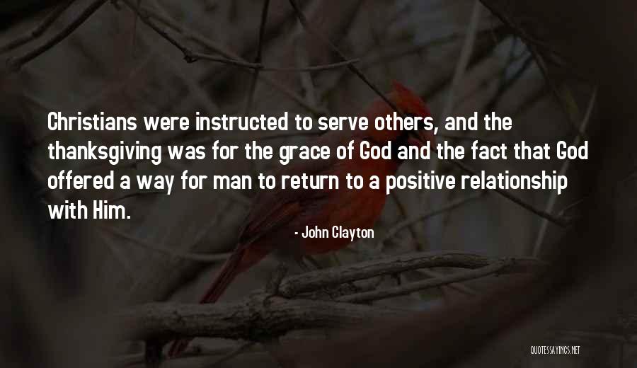 A Relationship With God Quotes By John Clayton