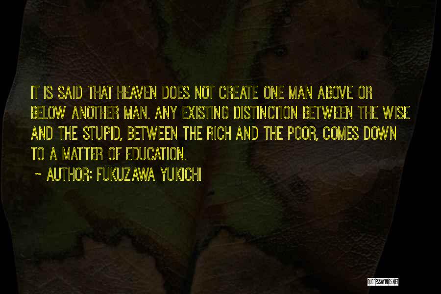 A Rich Man Is Quotes By Fukuzawa Yukichi