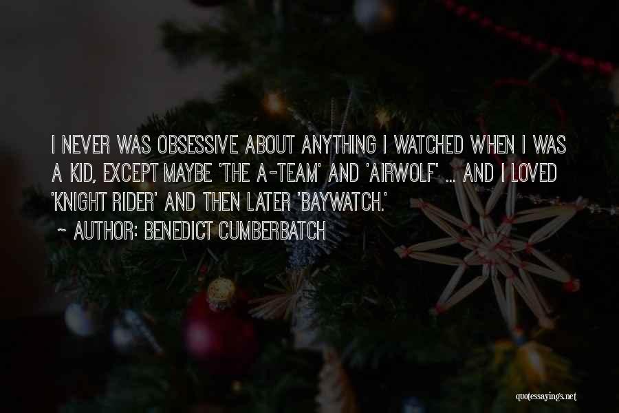 A Rider Quotes By Benedict Cumberbatch