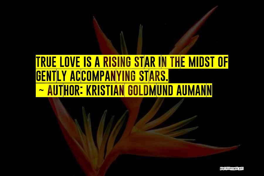 A Rising Star Quotes By Kristian Goldmund Aumann