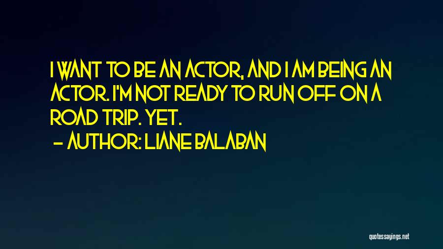 A Road Trip Quotes By Liane Balaban