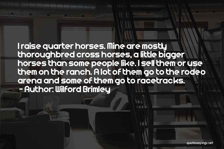 A Rodeo Quotes By Wilford Brimley