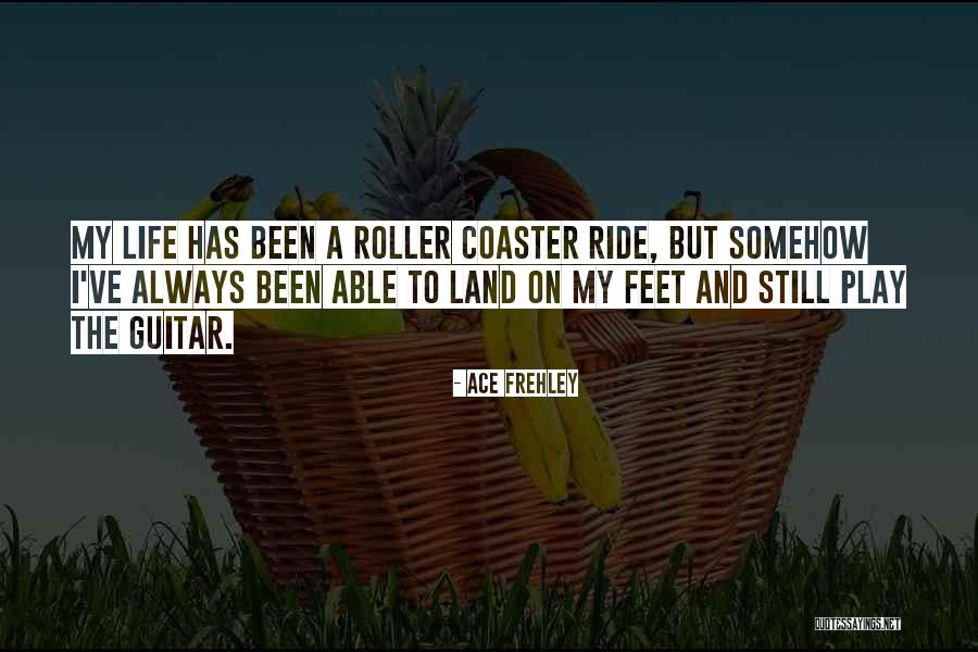 A Roller Coaster Life Quotes By Ace Frehley