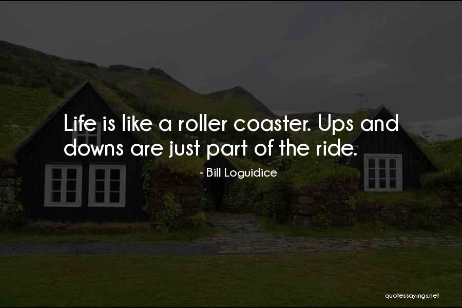 A Roller Coaster Life Quotes By Bill Loguidice