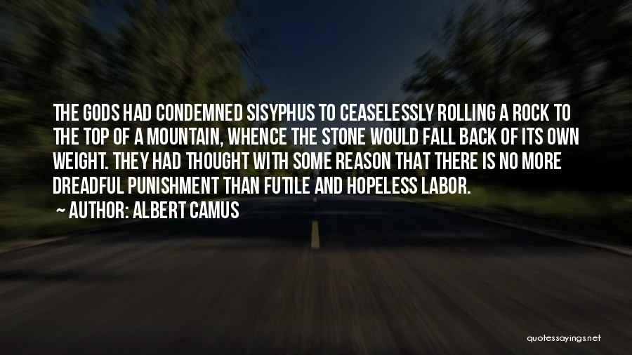 A Rolling Stone Quotes By Albert Camus