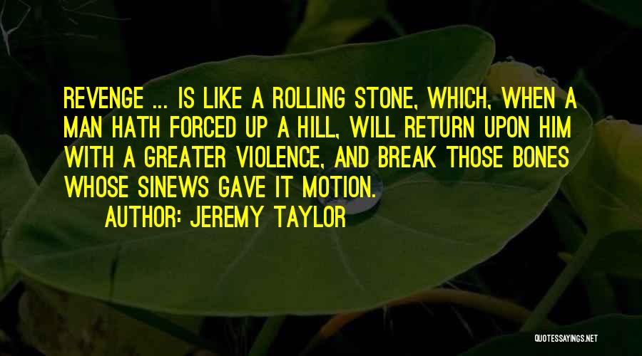 A Rolling Stone Quotes By Jeremy Taylor
