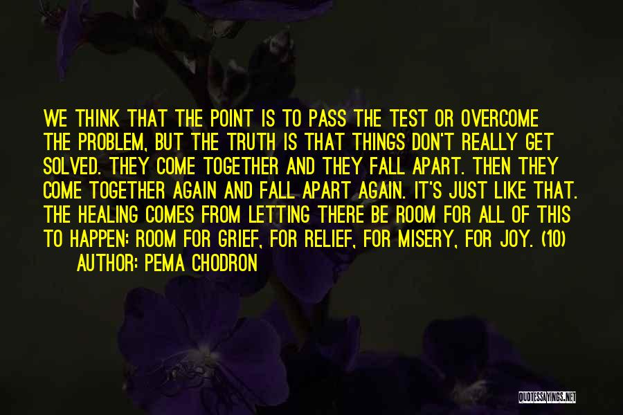 A Room Of One's Own Truth Quotes By Pema Chodron