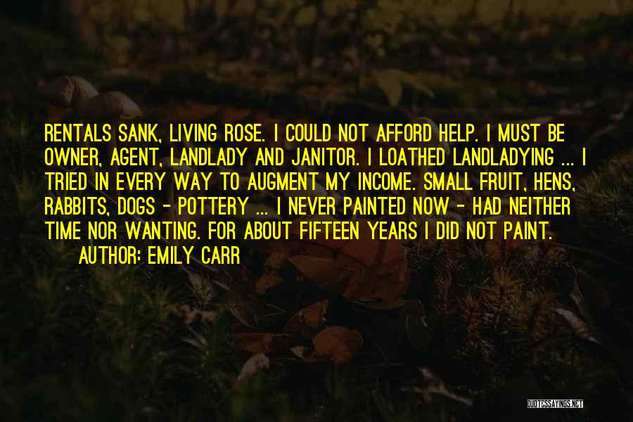 A Rose For Emily Quotes By Emily Carr