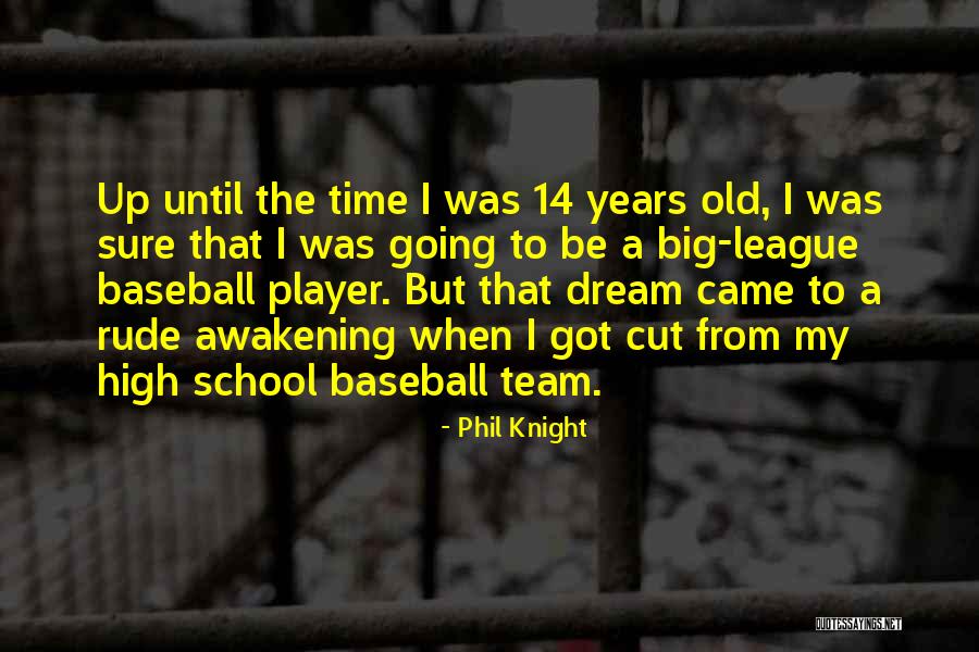 A Rude Awakening Quotes By Phil Knight A Rude Awakening Quotes By Phil Knight