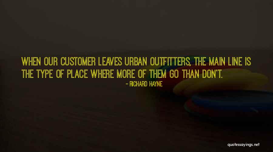 A S J Outfitters Quotes By Richard Hayne A S J Outfitters Quotes By Richard Hayne