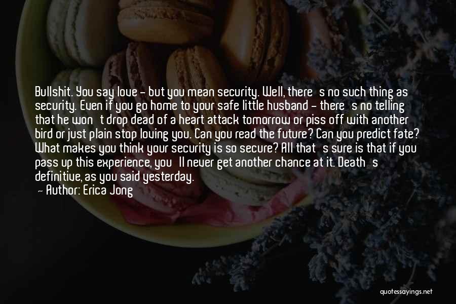 A Safe Home Quotes By Erica Jong