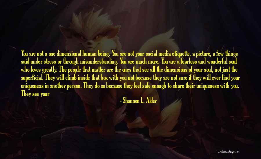 A Safe Home Quotes By Shannon L. Alder