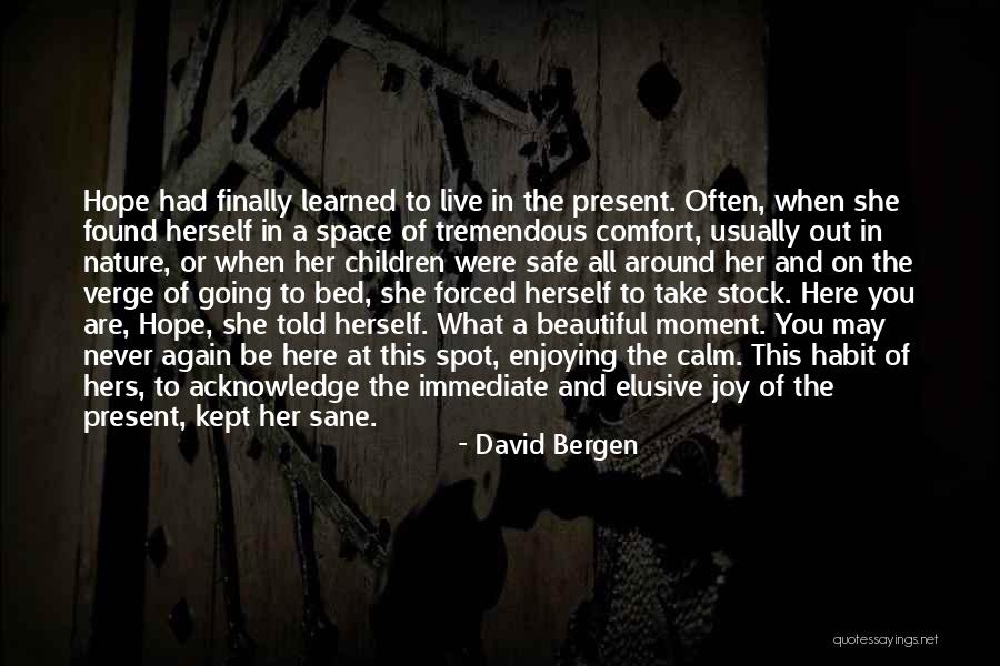 A Safe Space Quotes By David Bergen A Safe Space Quotes By David Bergen