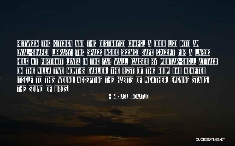 A Safe Space Quotes By Michael Ondaatje A Safe Space Quotes By Michael Ondaatje