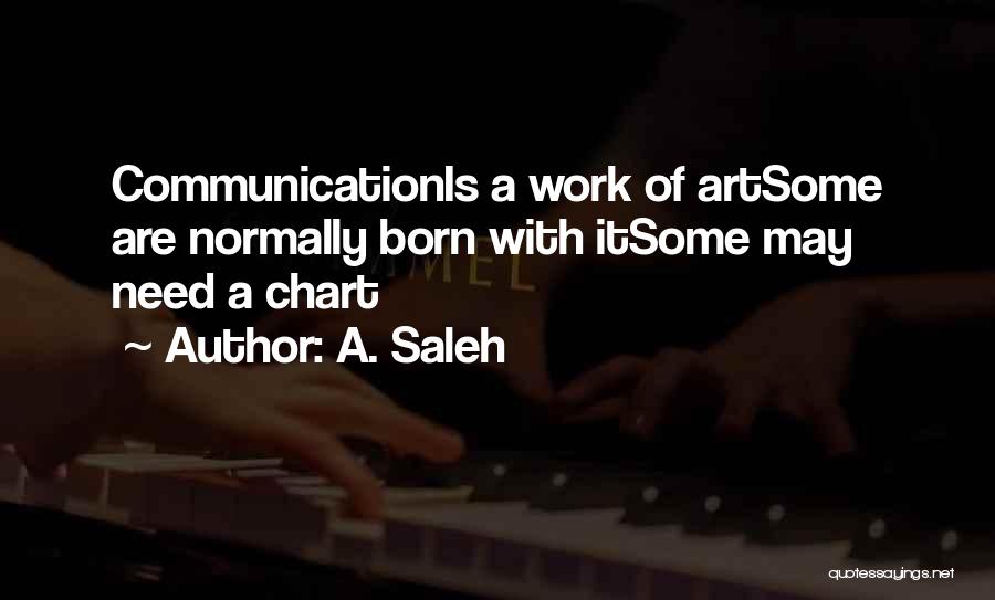 A. Saleh Quotes 1999280