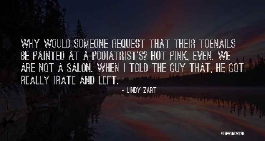 A Salon Quotes By Lindy Zart A Salon Quotes By Lindy Zart