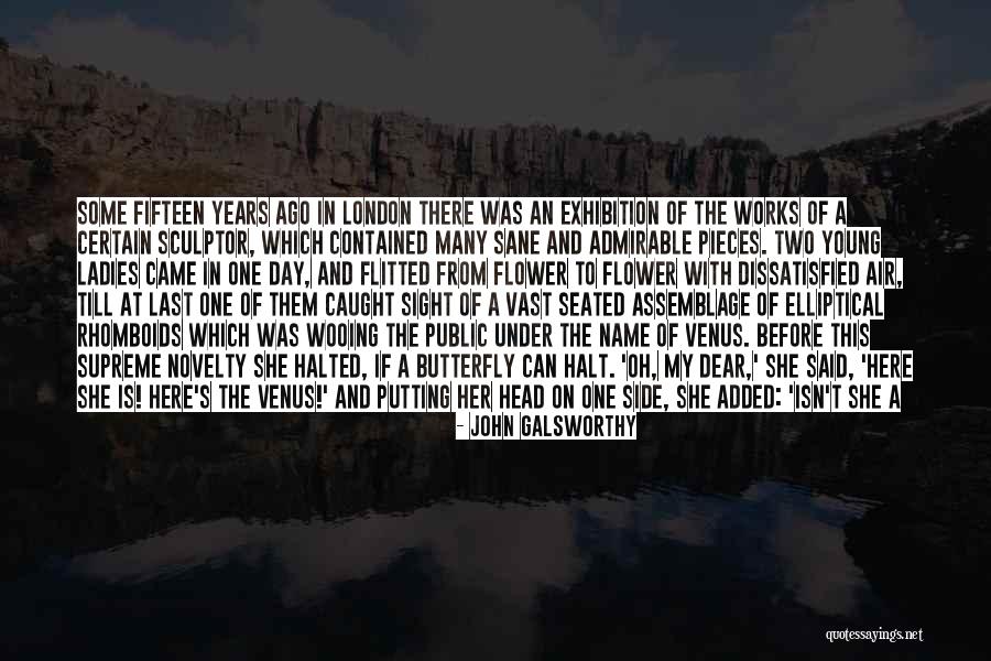 A Sculptor Quotes By John Galsworthy A Sculptor Quotes By John Galsworthy
