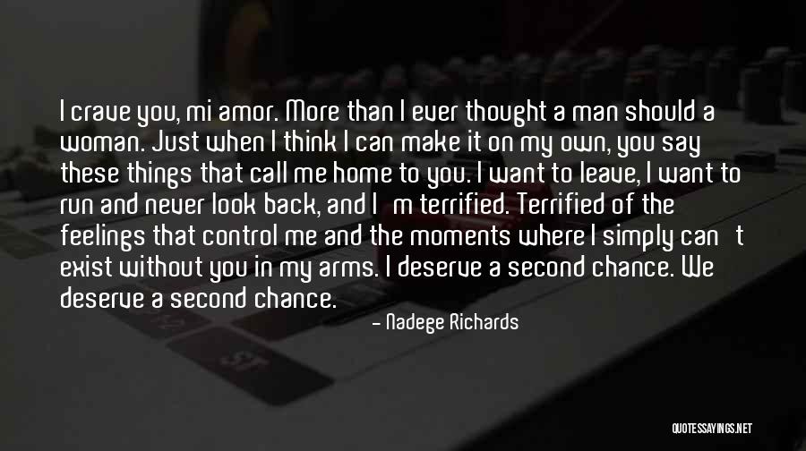 A Second Chance Love Quotes By Nadege Richards