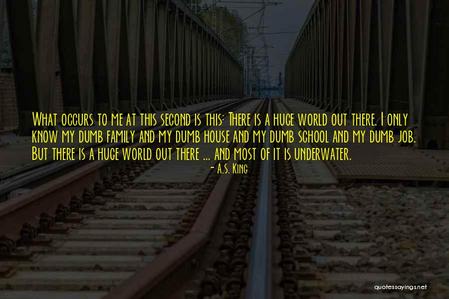 A Second Family Quotes By A.S. King A Second Family Quotes By A.S. King