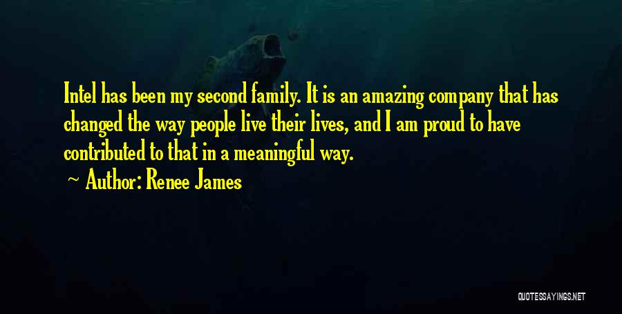 A Second Family Quotes By Renee James