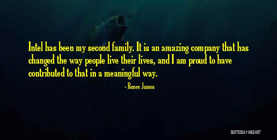 A Second Family Quotes By Renee James